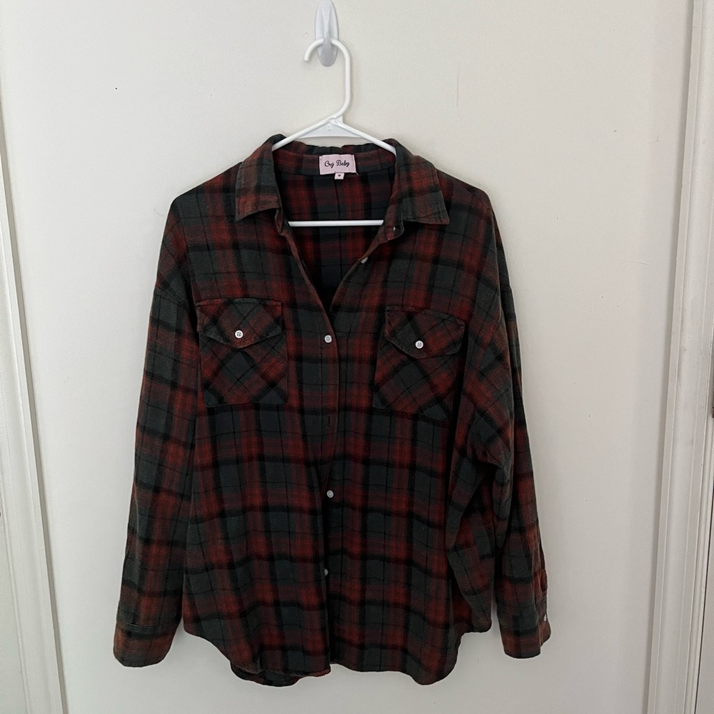 Crybaby flannel
